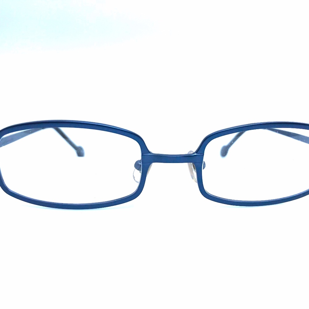 BRAND NEW L.A. Eyeworks BLUE TITANIUM FRAMES 300
